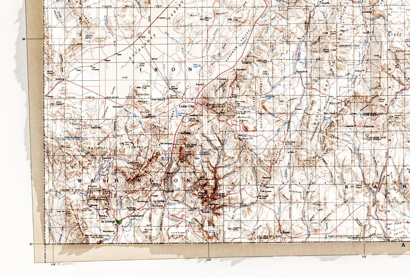Map Detail - Bottom Left