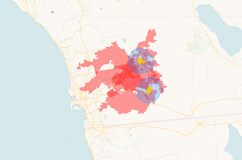 Groundwater decline analysis in Tulare County