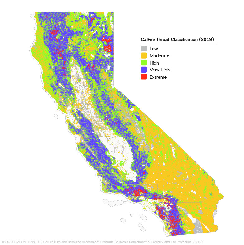 Threat Classification Map
